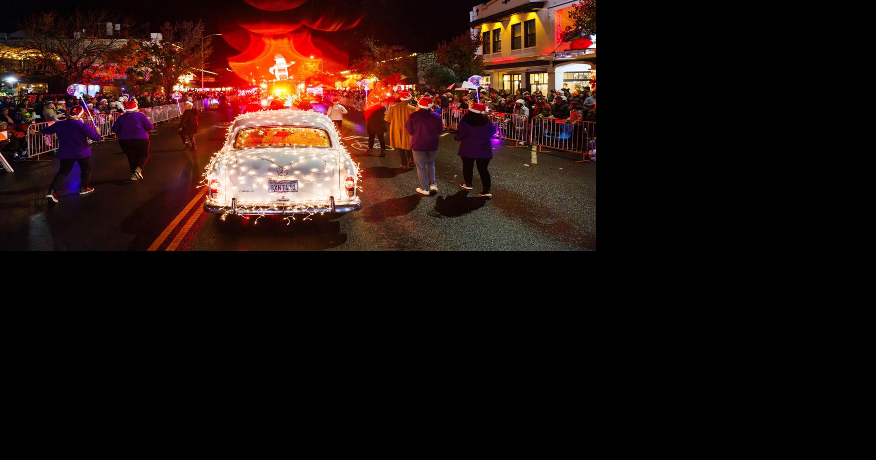 Calistoga Lighted Tractor Parade 1
