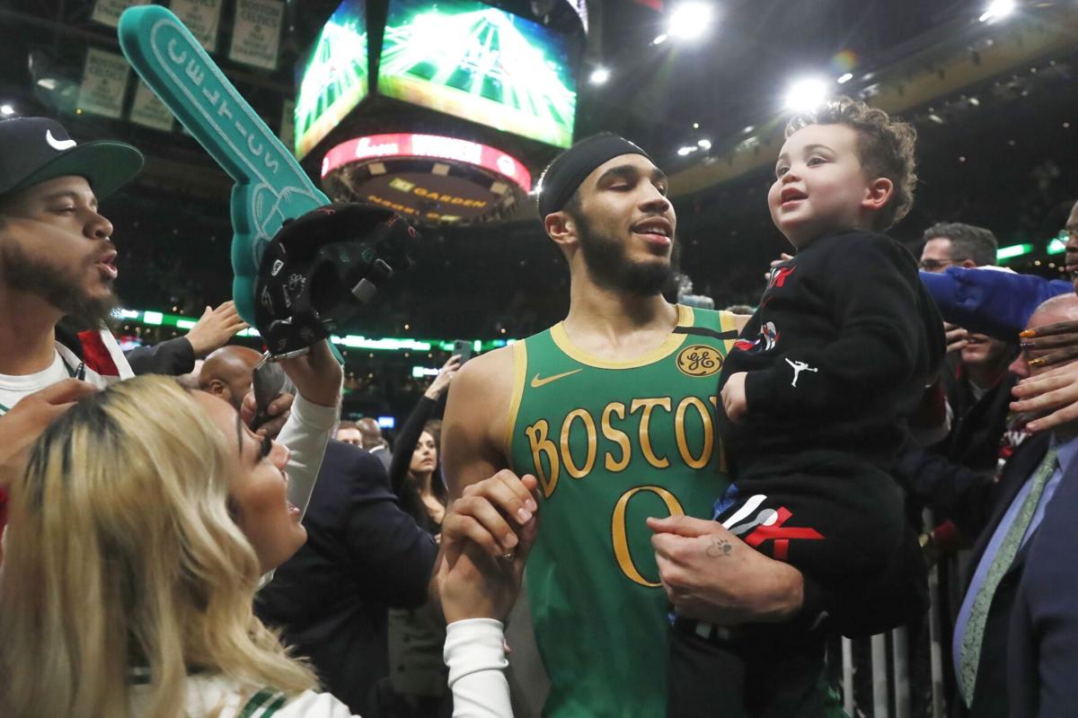 NBA Celtics' Tatum says fatherhood changed life and career