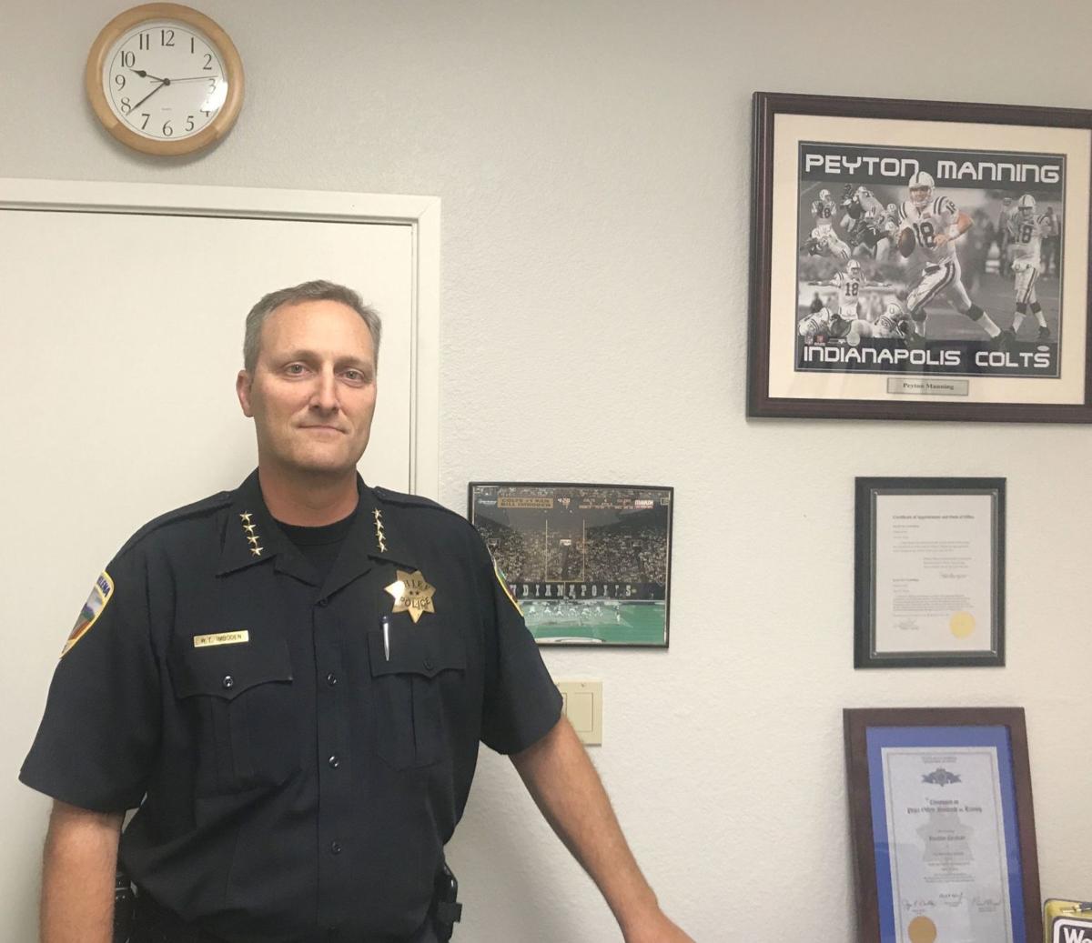 St. Helena Police Chief Bill Imboden