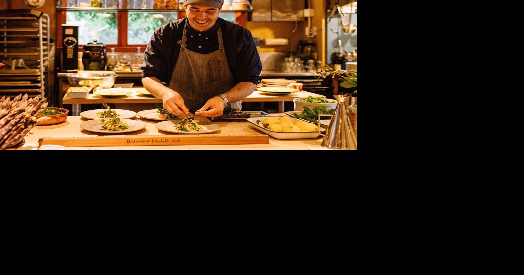 Back to Boonville Michelinrated chef Perry Hoffman returns to his