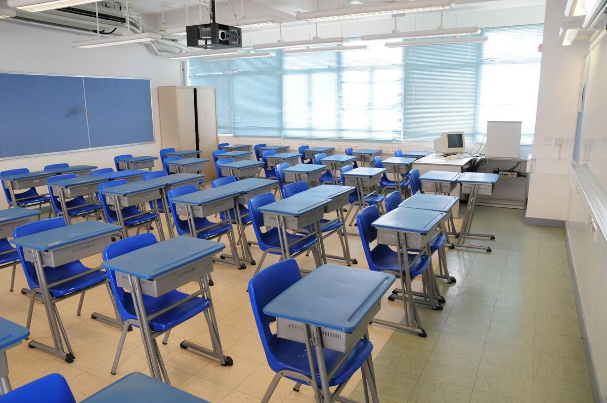 Empty classroom