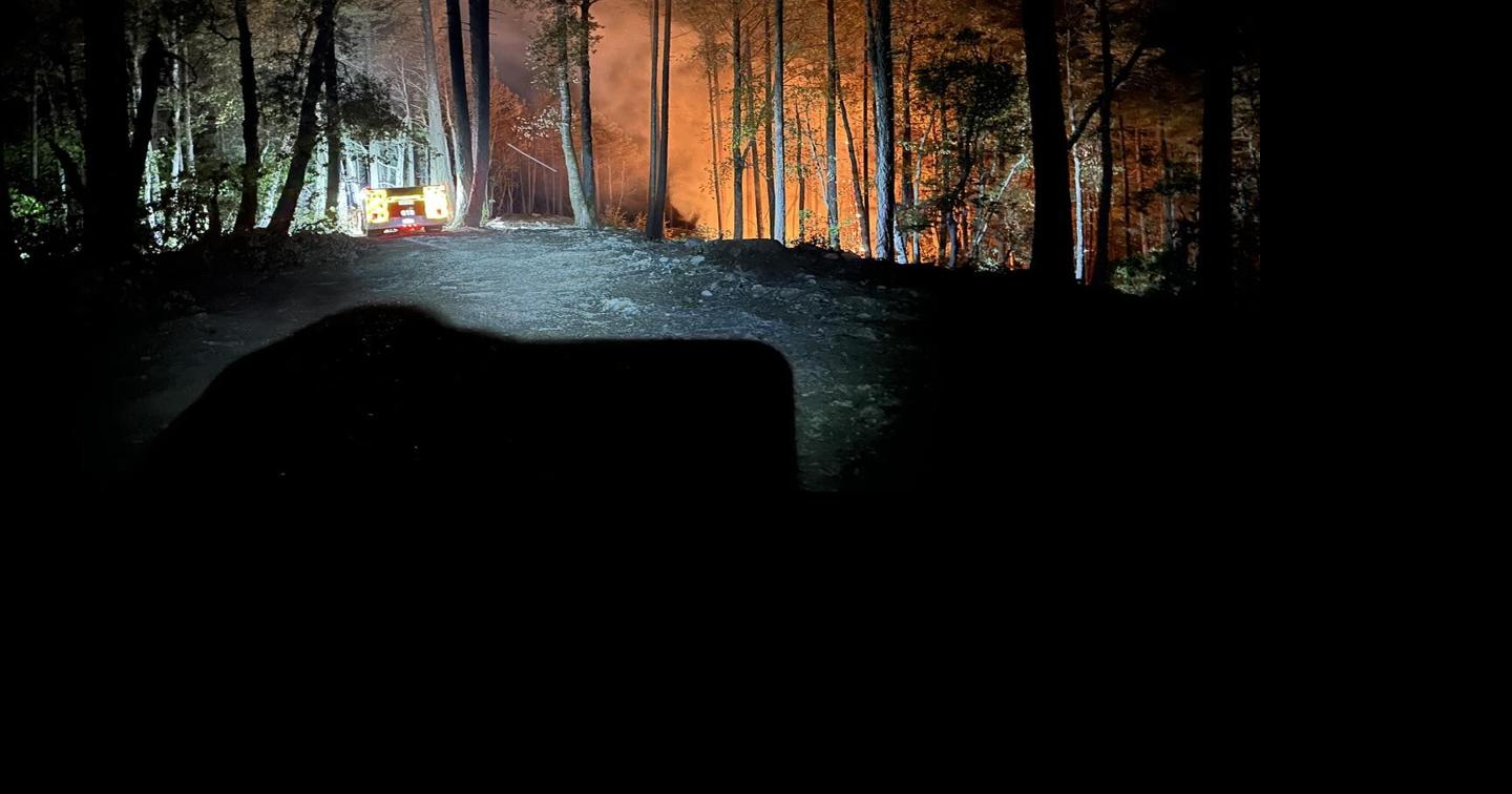 Brief fire breaks out in Angwin area