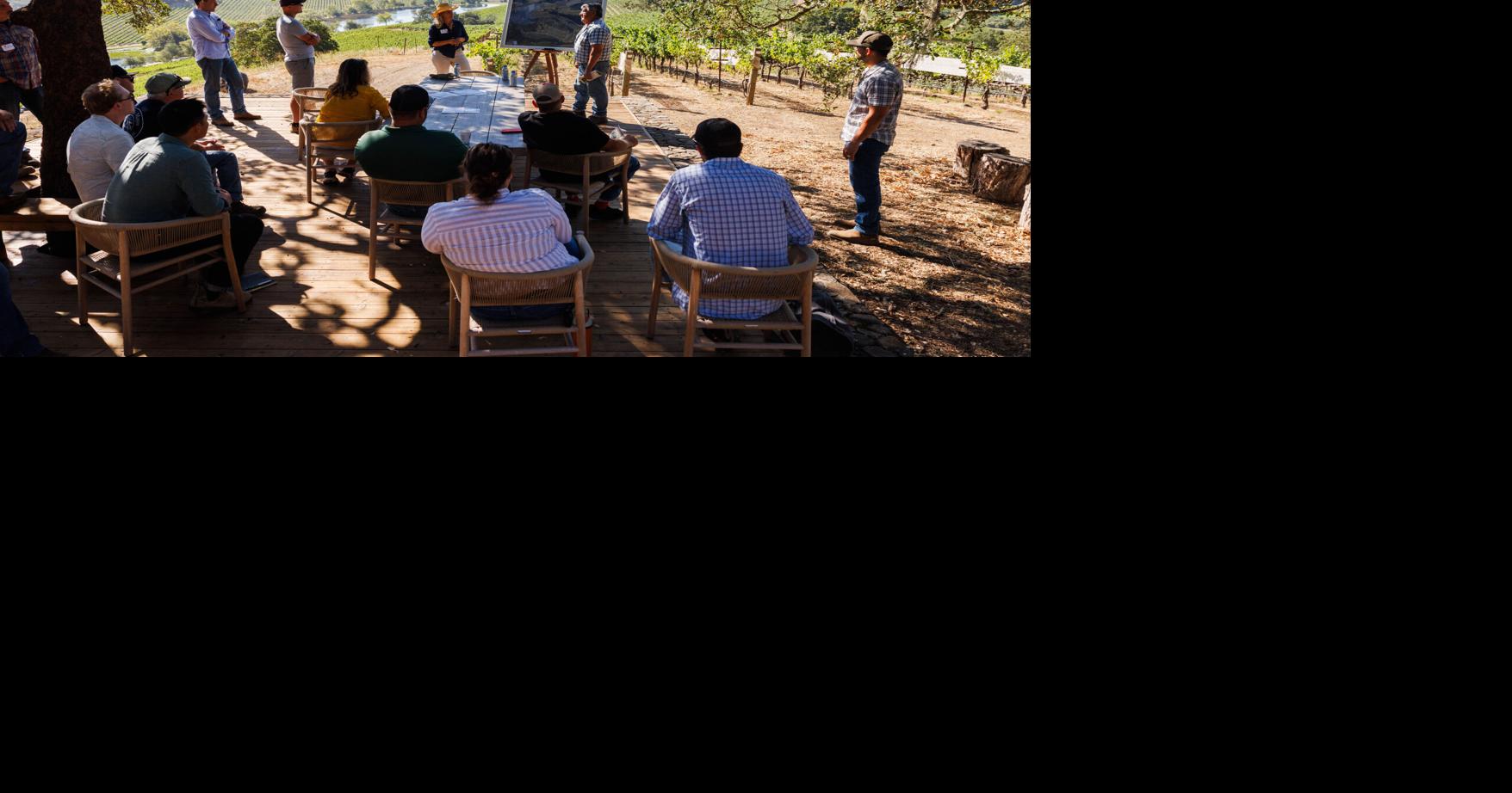 Organic growing conference caps month of Napa vineyard learning