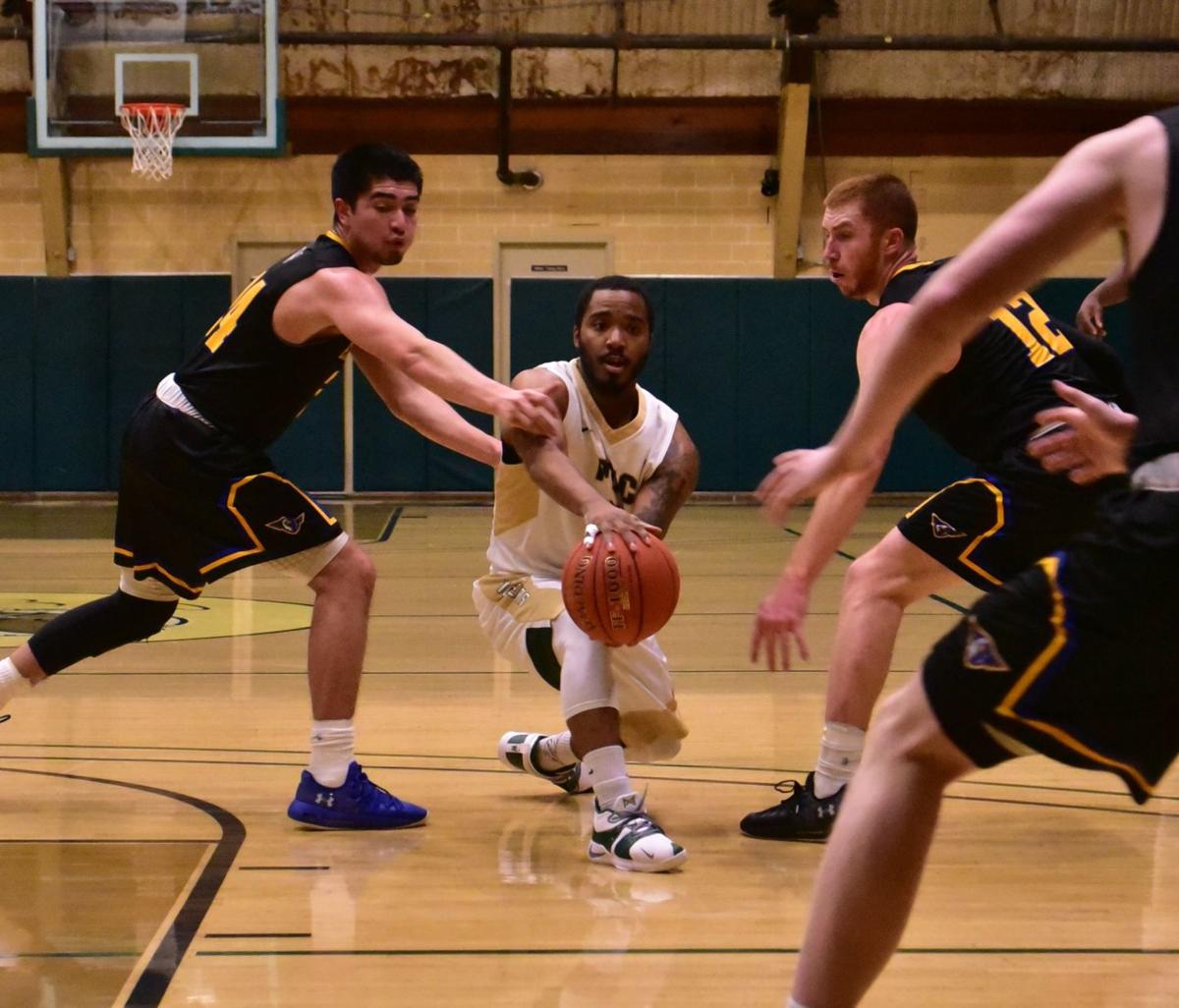 Pacific Union College Men S Basketball Team Falters Late To Embry
