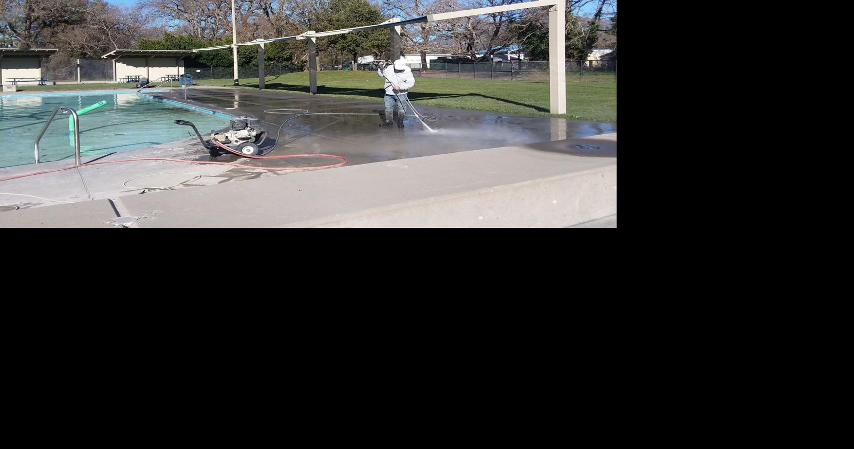 Calistoga Community Pool gets a facelift