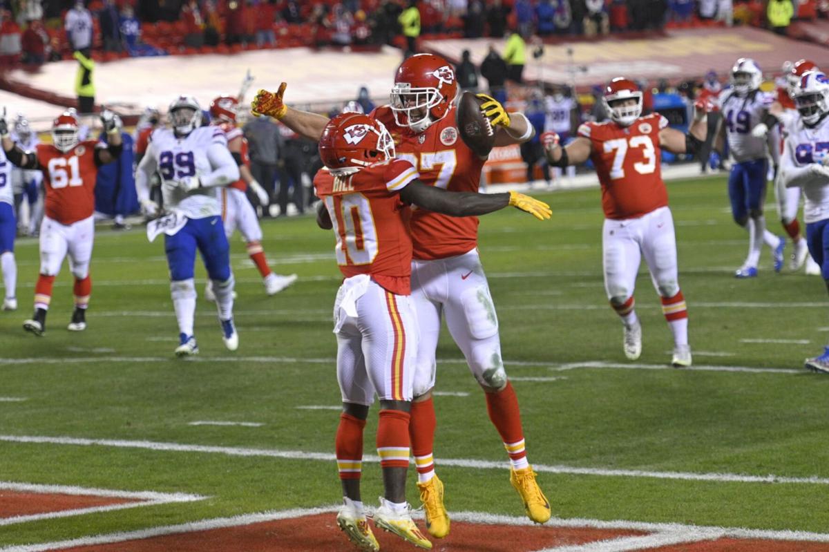 Reigning champion Chiefs dump Bills 38-24 in AFC title game