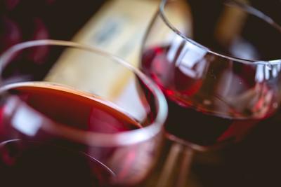 Glass of wine