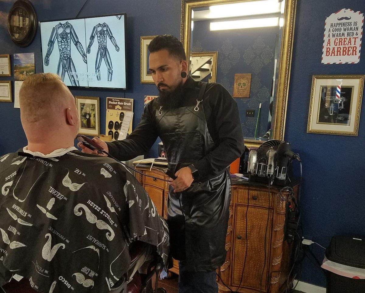 Drawn To The Moon American Canyon Woman Opens New Napa Barber Shop Business Napavalleyregister Com