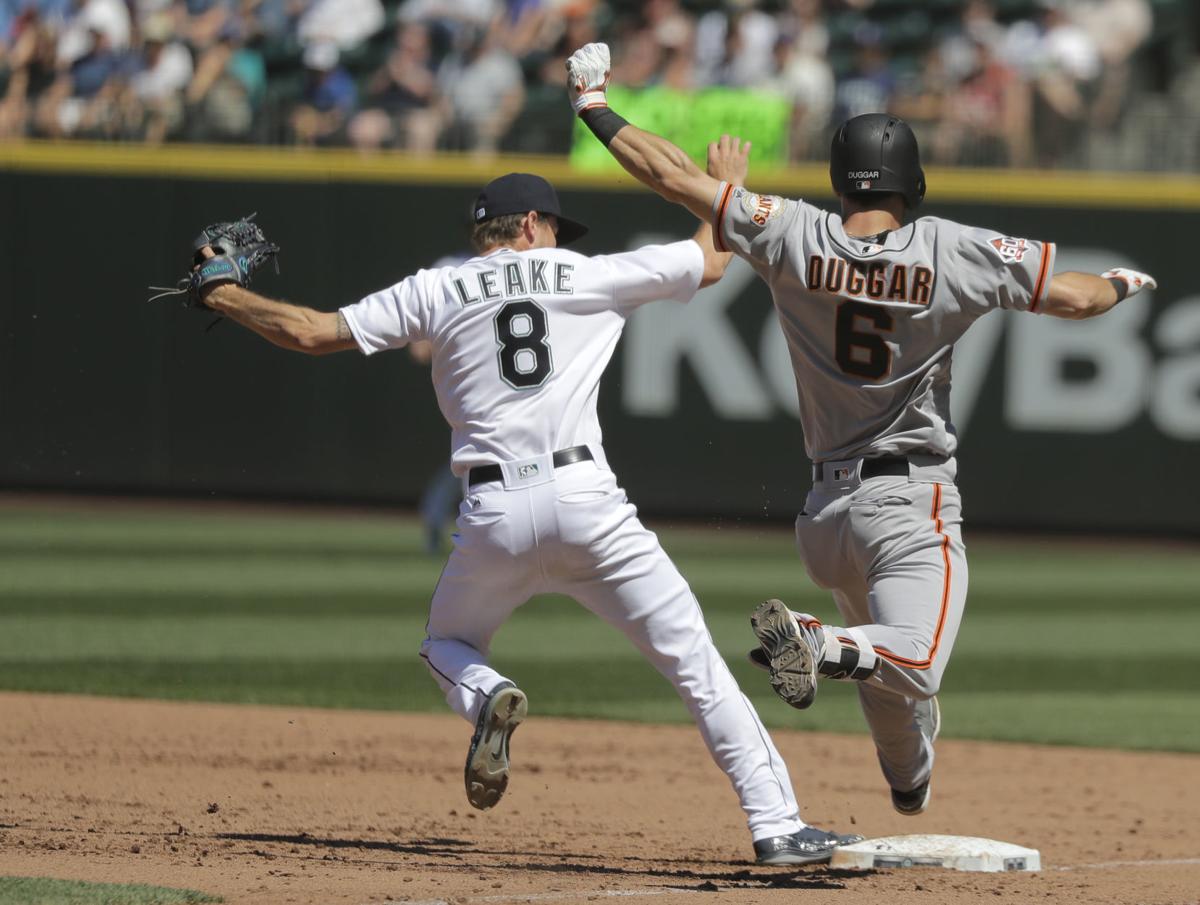 Mariners get just enough offense again, beat Giants 32 College and
