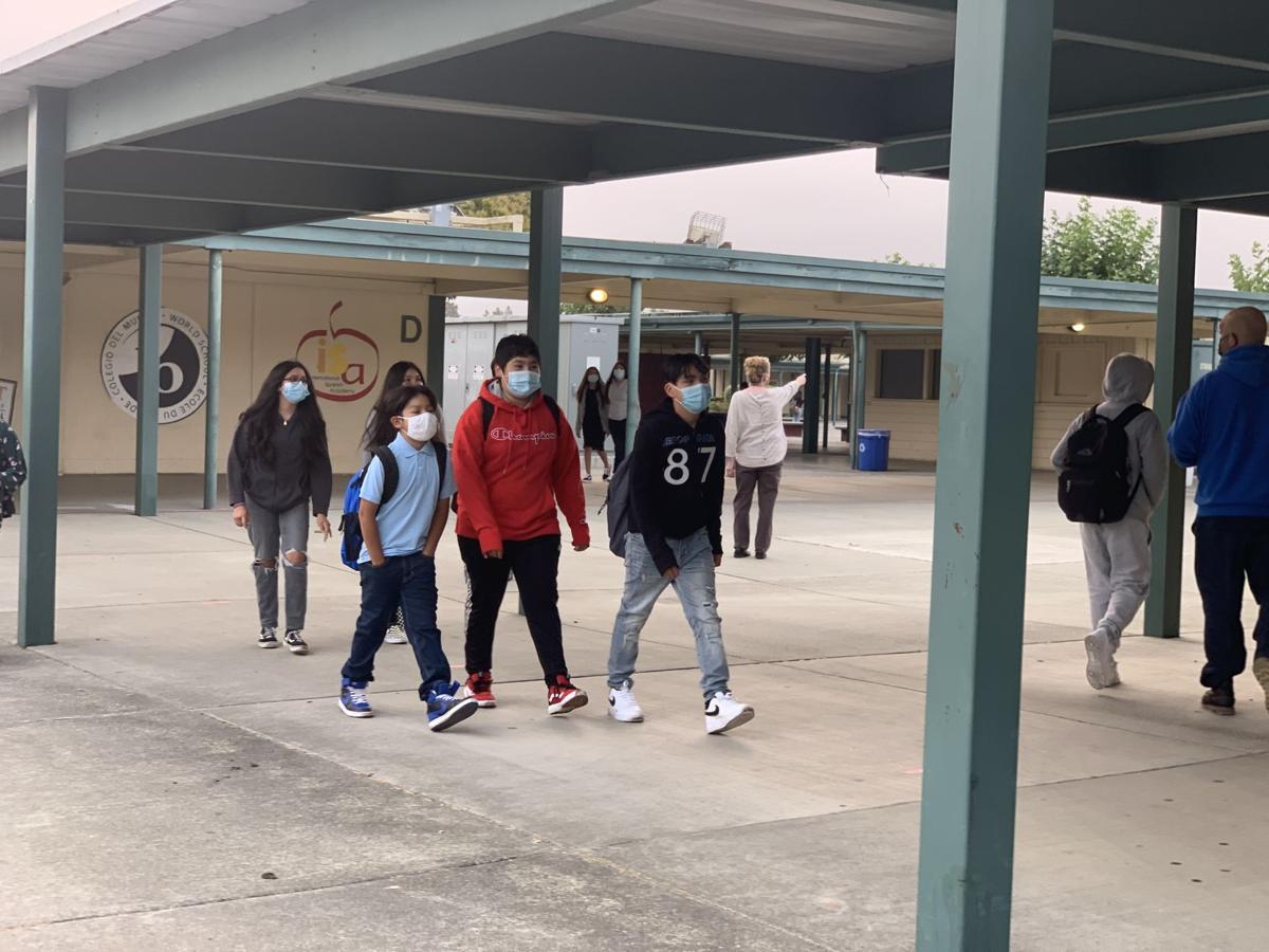 First day of school in Napa
