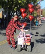 Valentine entry in Pet Parade