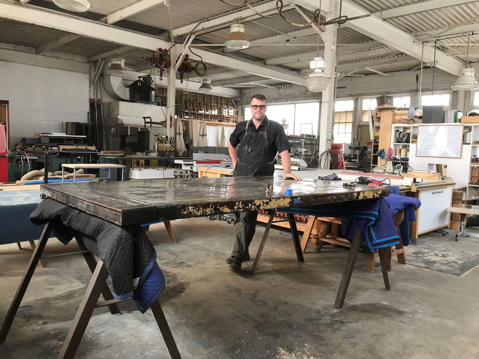 Napan Making A Name For Himself With Custom Steel And Wood Furniture Business Napavalleyregister Com