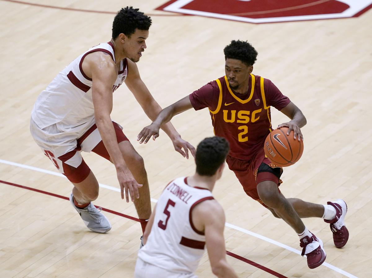 College Basketball Eaddy Gets Buckets Late To Send Usc Past Stanford 72 66 College Napavalleyregister Com