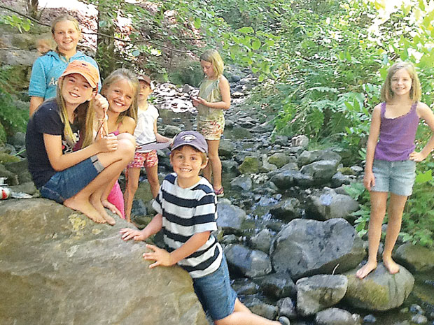 A peak week for nature camp kids at state park