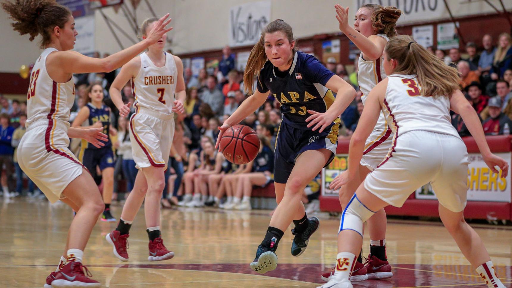 Napa Valley Prep Report Vintage Wins Big Game Thriller In Girls Basketball 61 56 High School Napavalleyregister Com