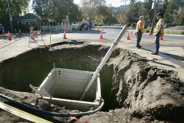 stow water main break