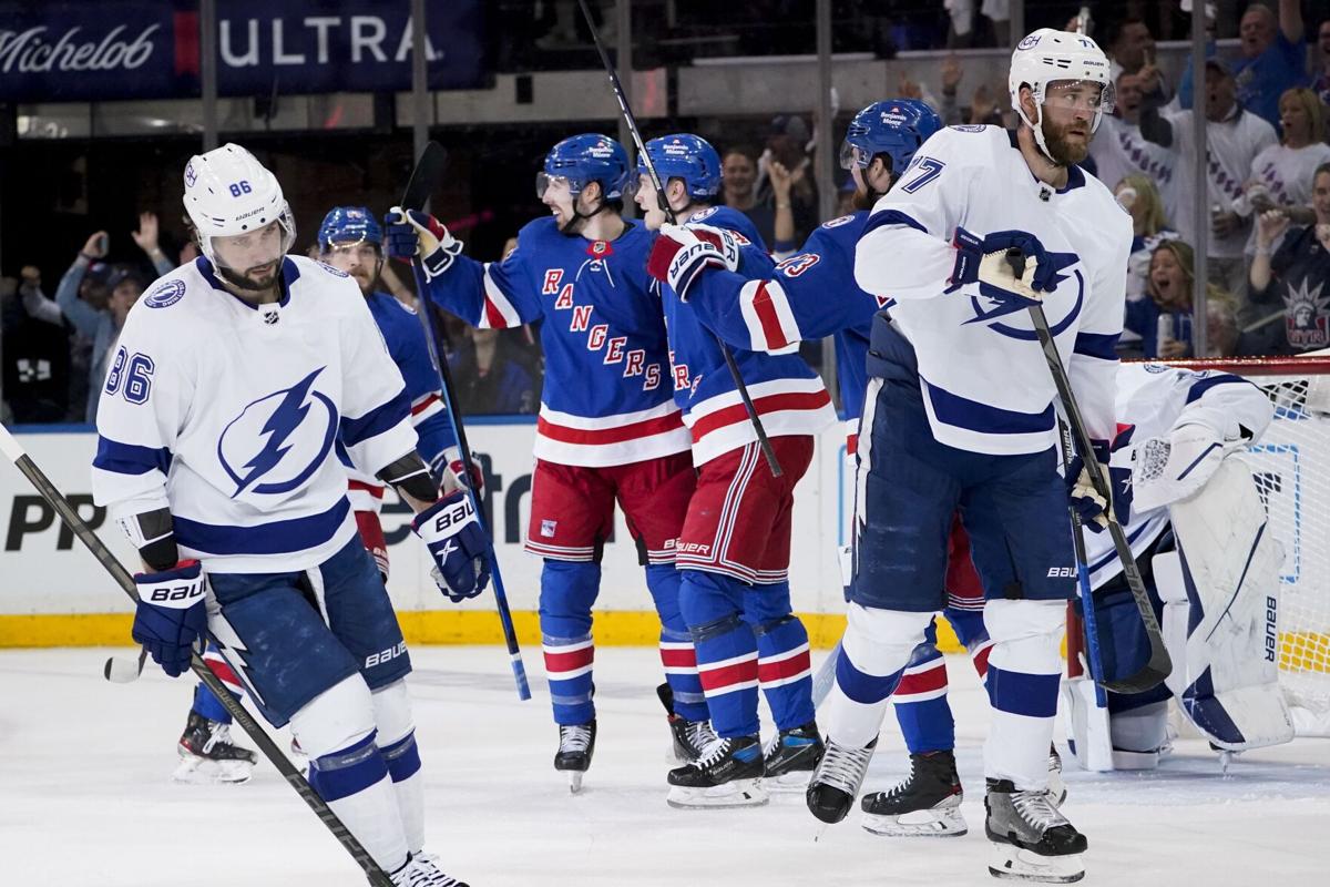 NHL Playoffs: Rangers edge Lightning for 2-0 series lead