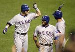 2012: Josh Hamilton becomes 16th player to hit four home runs in a game