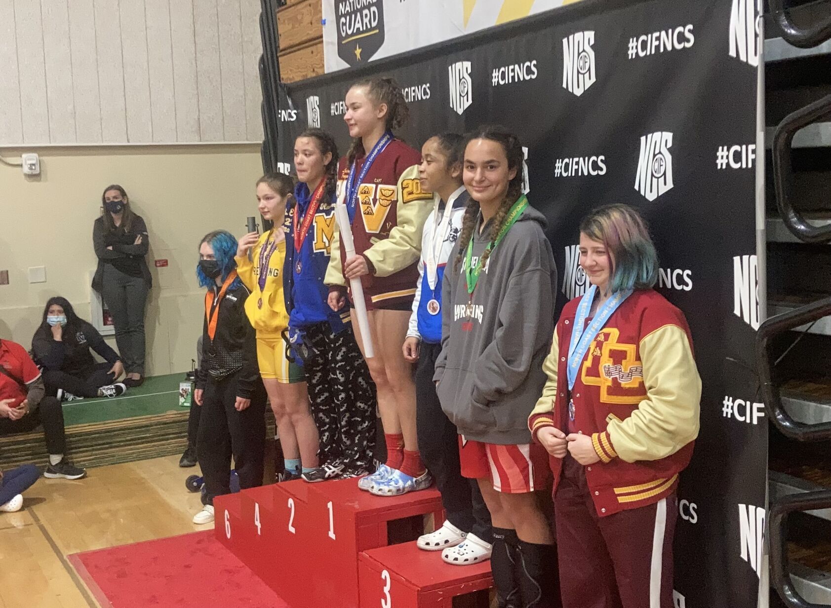 St. Helena High Wrestling: Gemma Hanna leads Saints at section meets