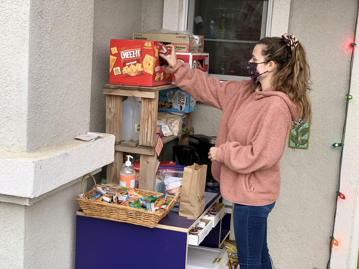 Holiday snack station