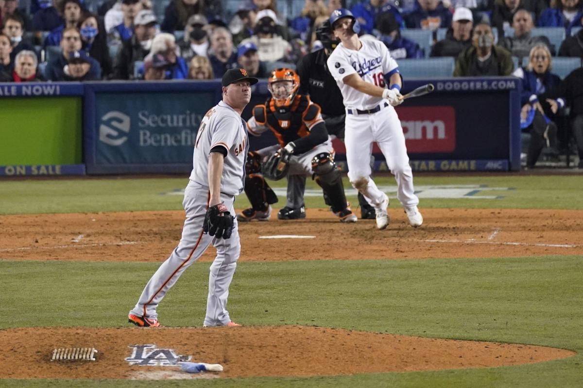 NLDS Giants Dodgers Baseball