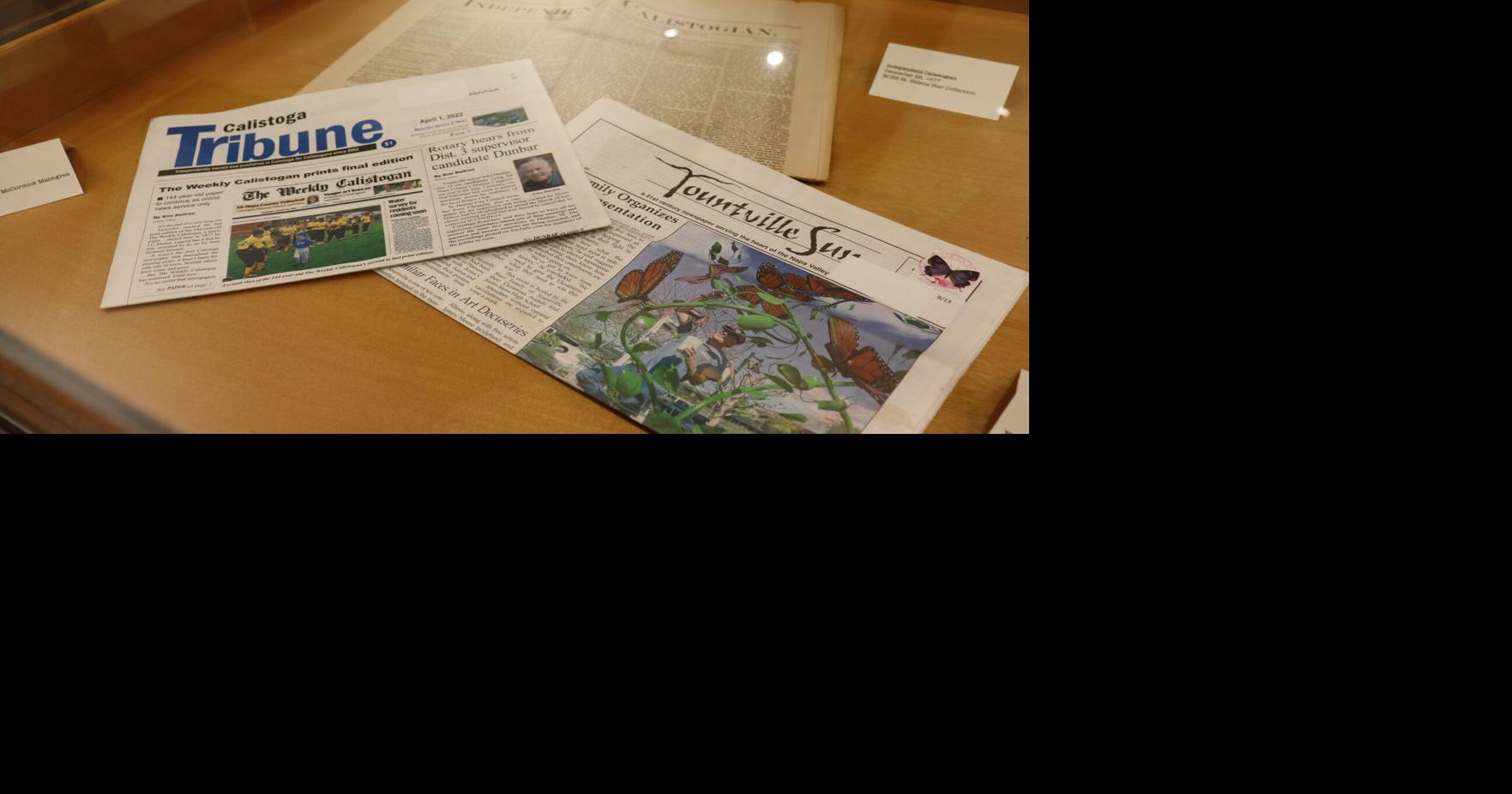 Calistoga Tribune and Yountville Sun bought by new local media group