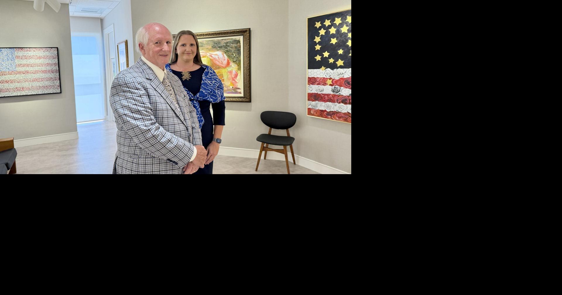 Exhibit highlights layered meanings in modern flag artwork