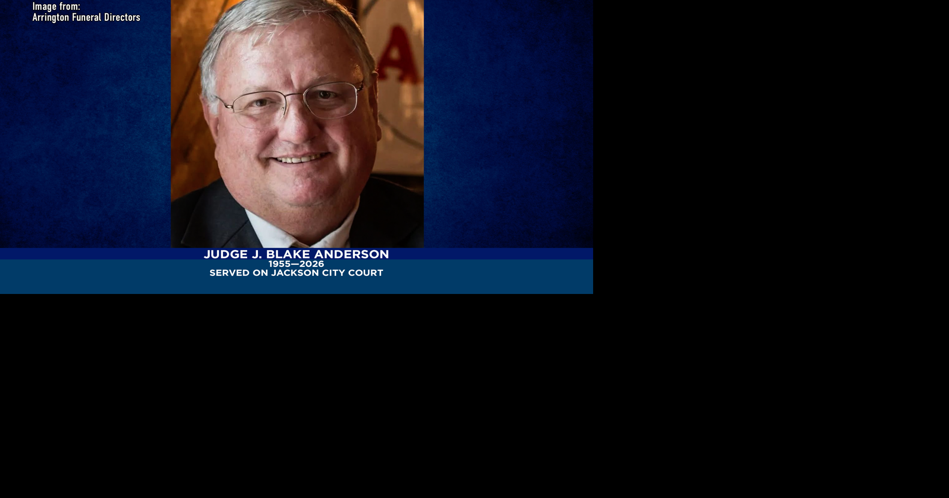 West Tennessee mourns passing of Jackson City Court Judge Blake Anderson
