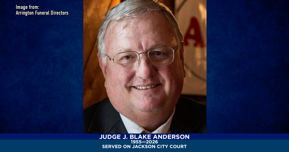 West Tennessee mourns passing of Jackson City Court Judge Blake Anderson