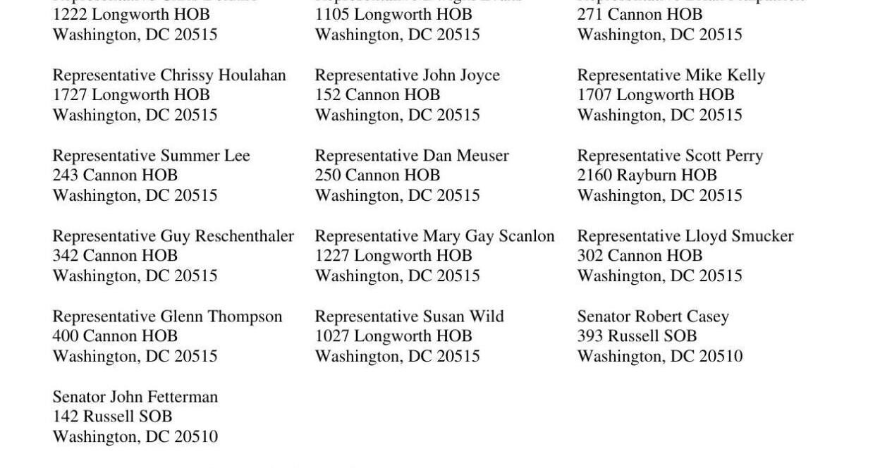 12 Pa. legislators call on congressional delegation to encourage Israel-Hamas ceasefire - Vimarsana News