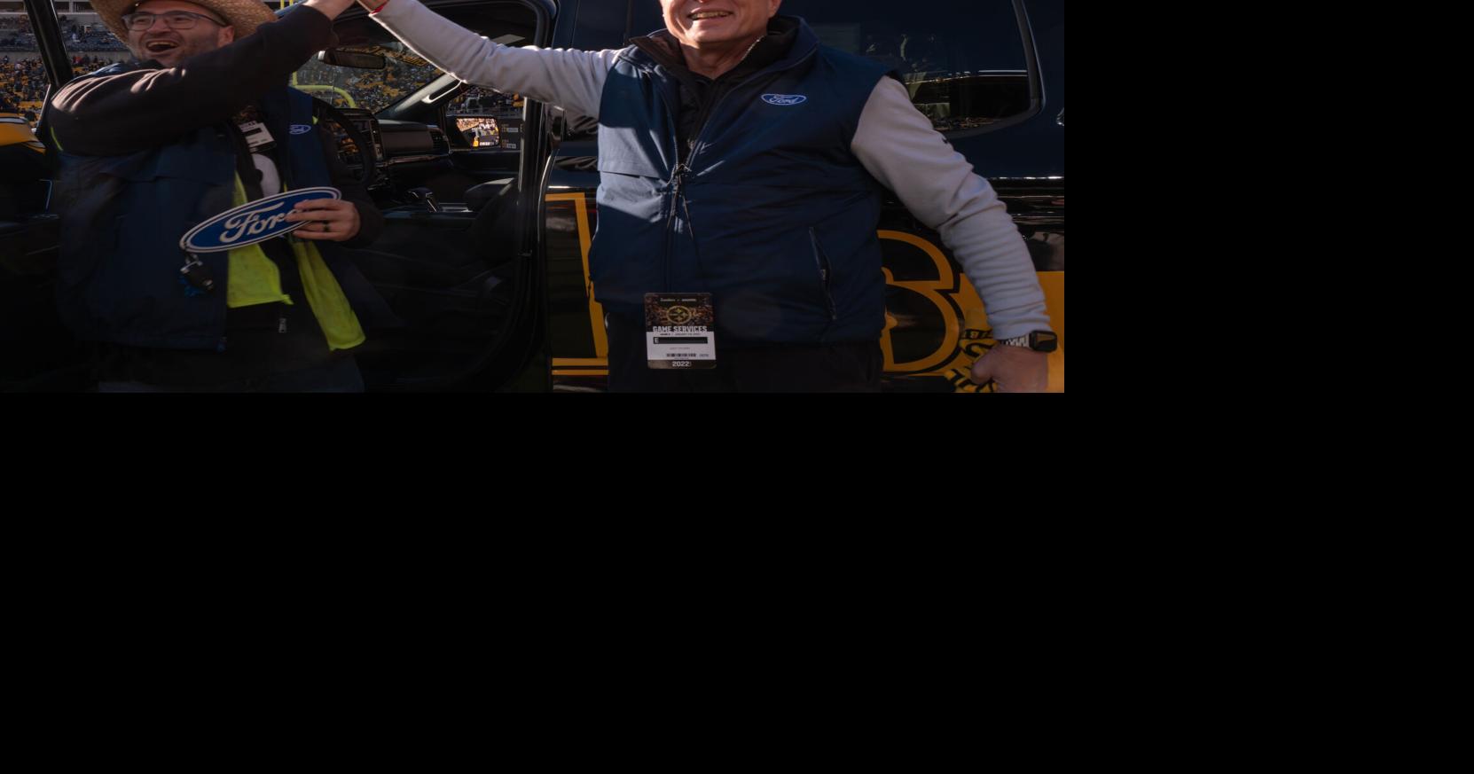 New Castle man wins official truck of Pittsburgh Steelers Local News