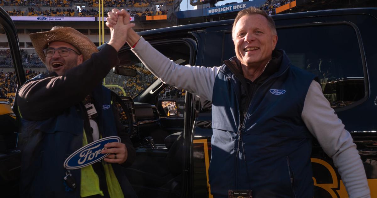 New Castle man wins official truck of Pittsburgh Steelers Local News