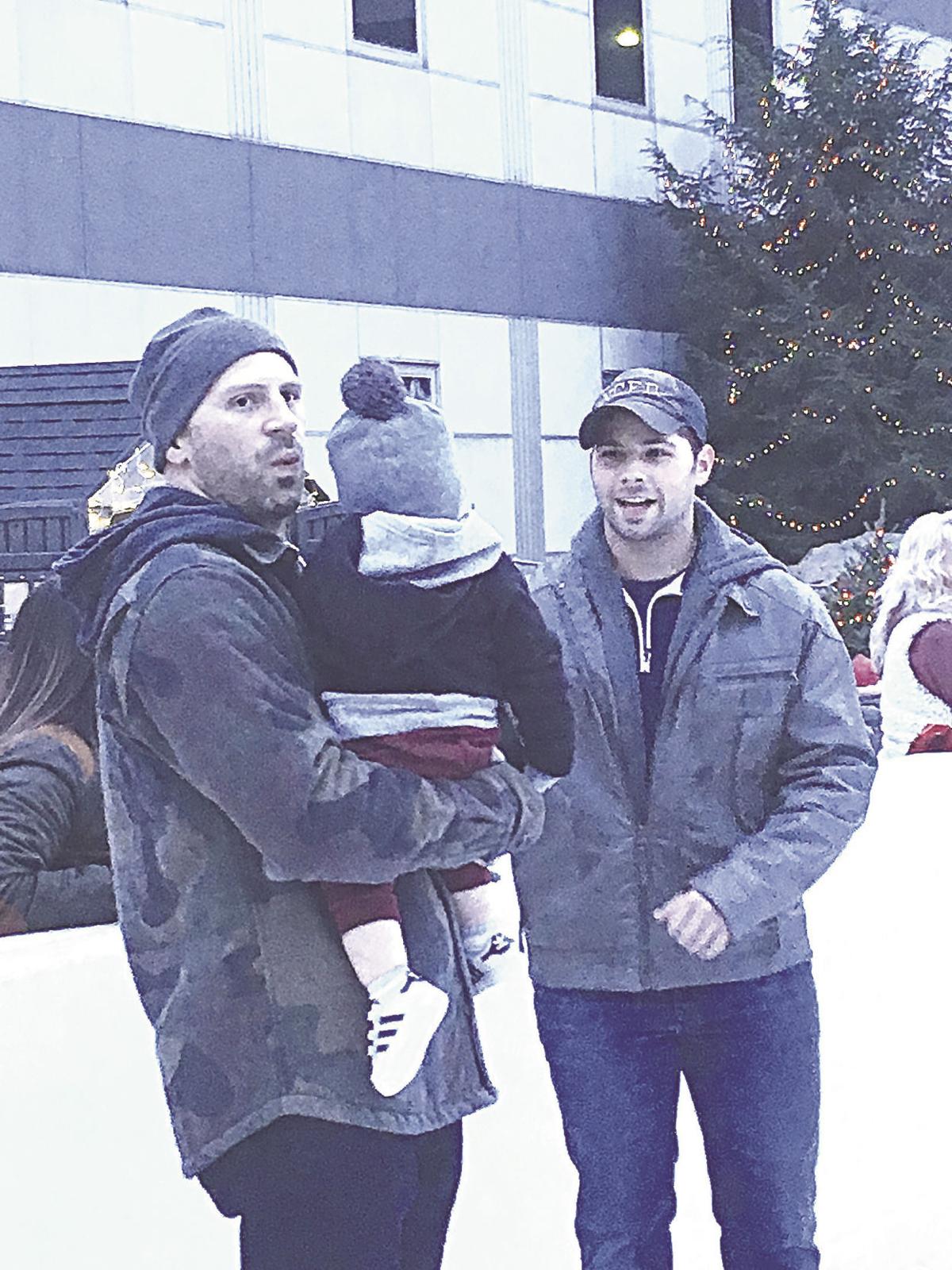 Skating with a hero: Local youth take to the ice with first responders