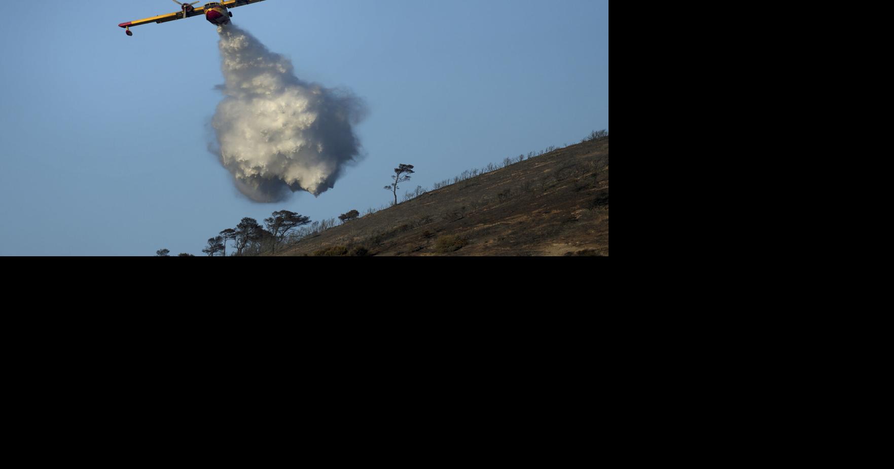 APTOPIX Greece Wildfire