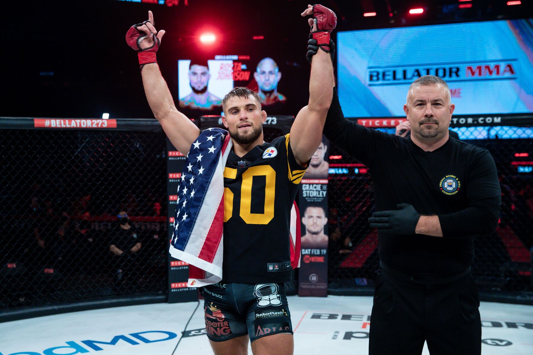 Rosta remains undefeated at Bellator 283 preliminary round Sports ncnewsonline