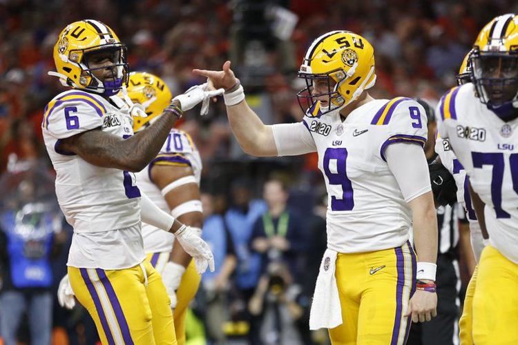 Joe Burrow hits the jackpot, 12 of 14 LSU 2020 NFL draft choices