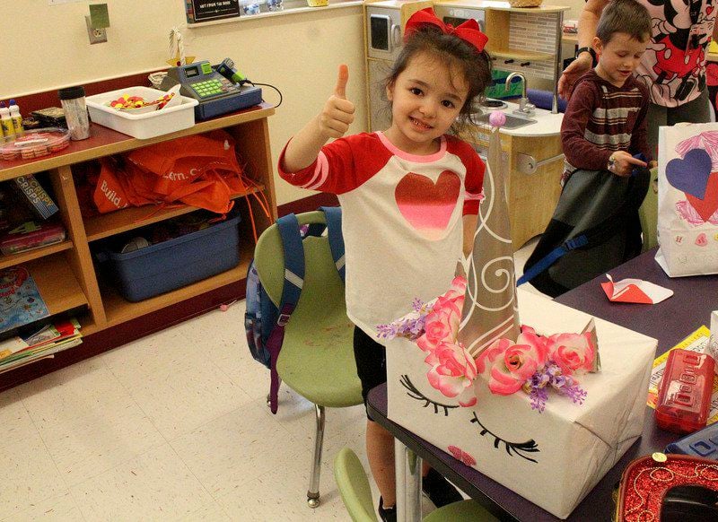 Sweet day Lockley students celebrate Valentine's Day
