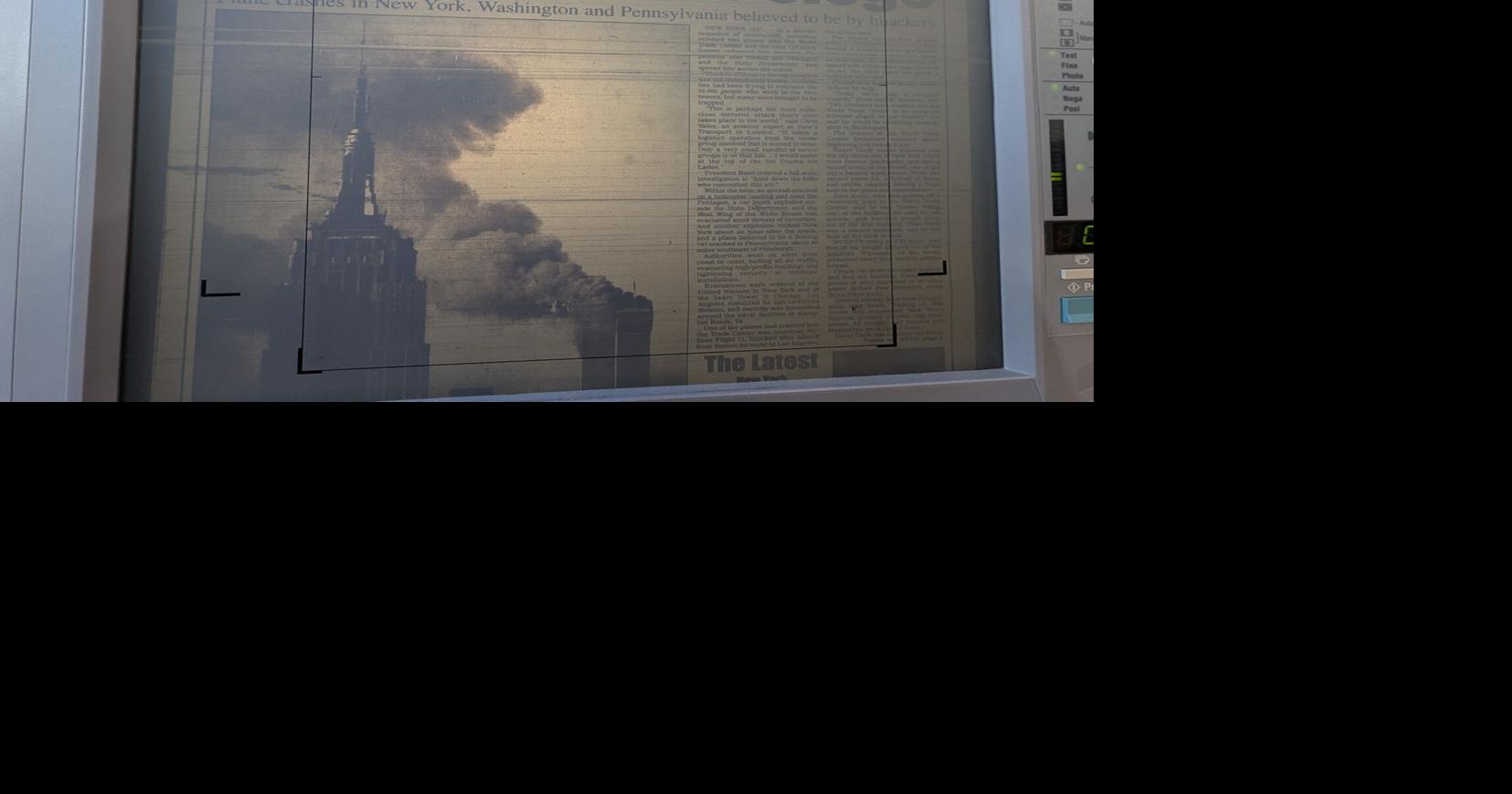9/11 stopped the presses as reporters scrambled amid confusion