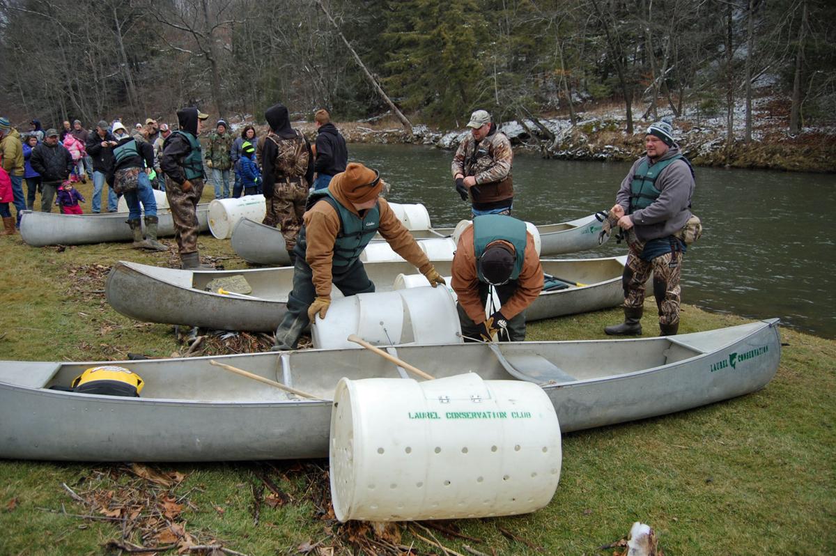 Families head to Volant for annual trout stocking News