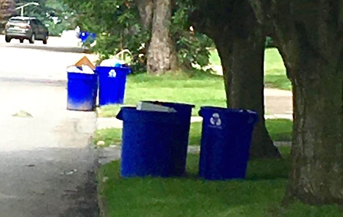 Stricter enforcement leaves many recycling bins not emptied News
