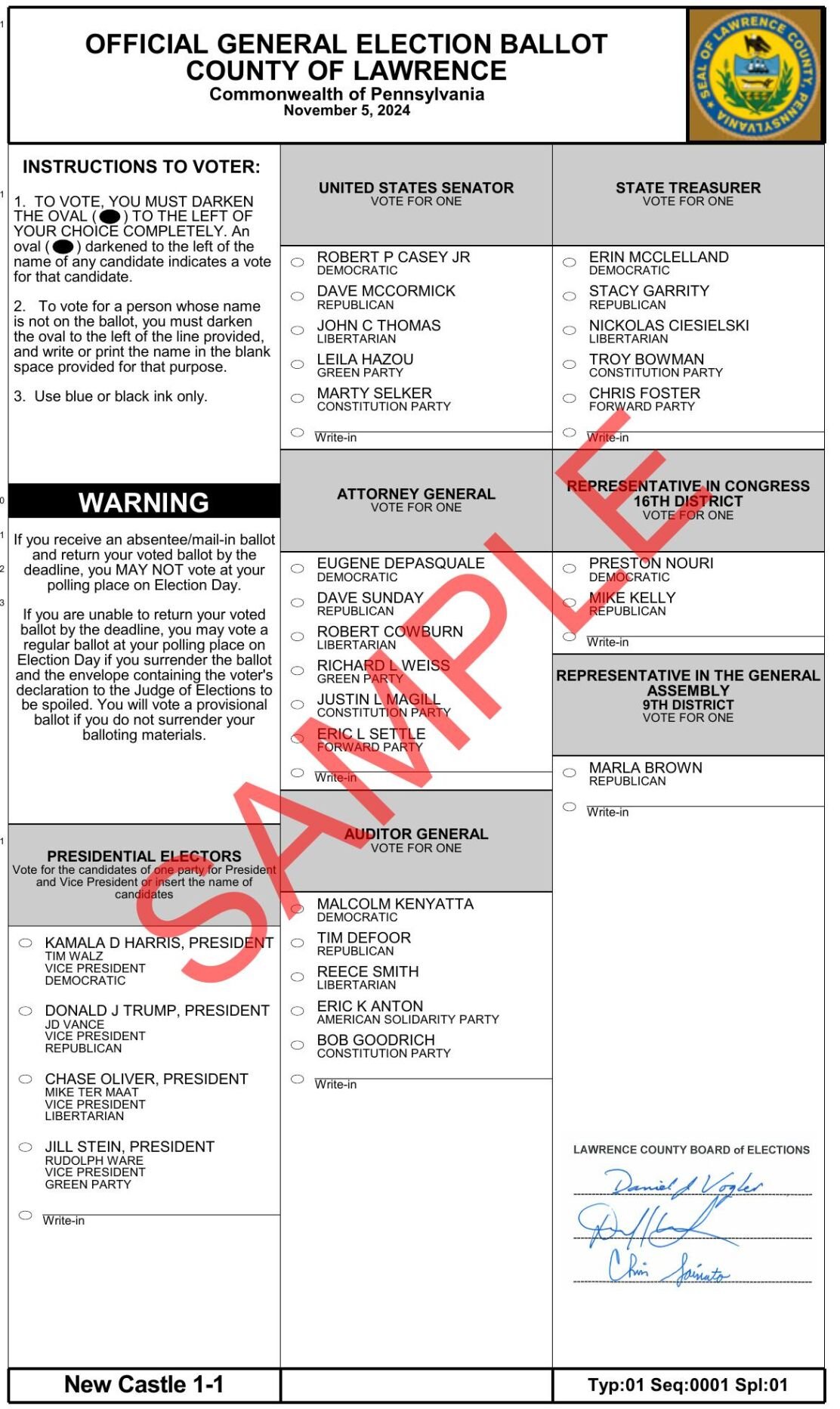 VOTE 2024 County voters to choose winners in several other races