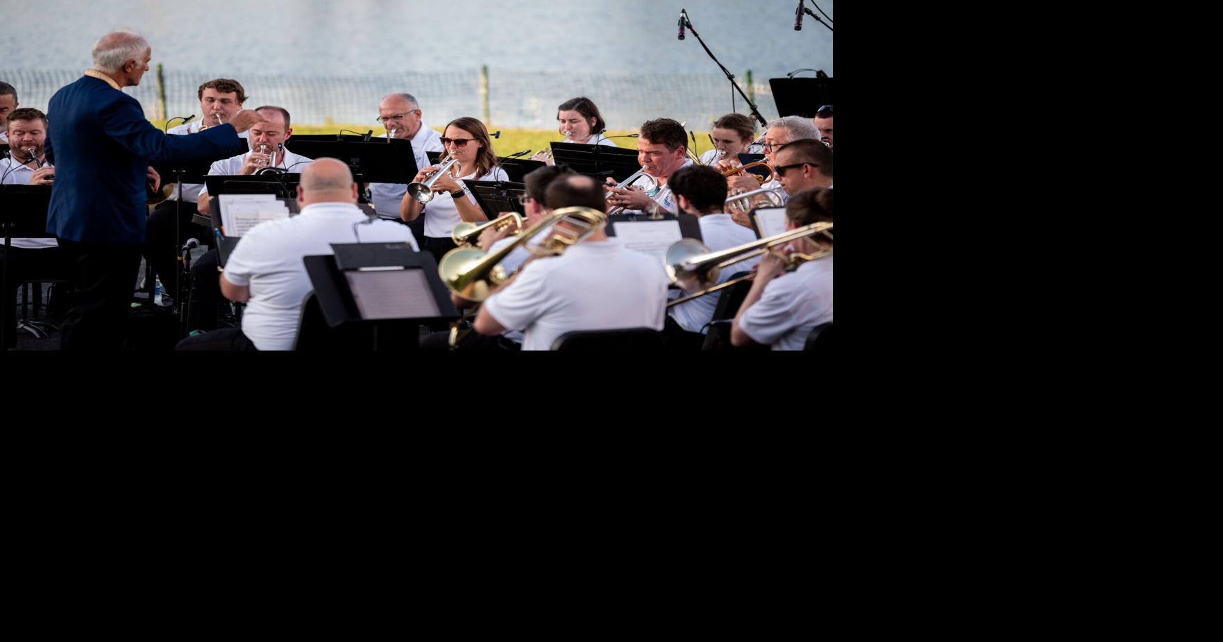 Brass and booms Westminster College celebrates Fourth with lakeside