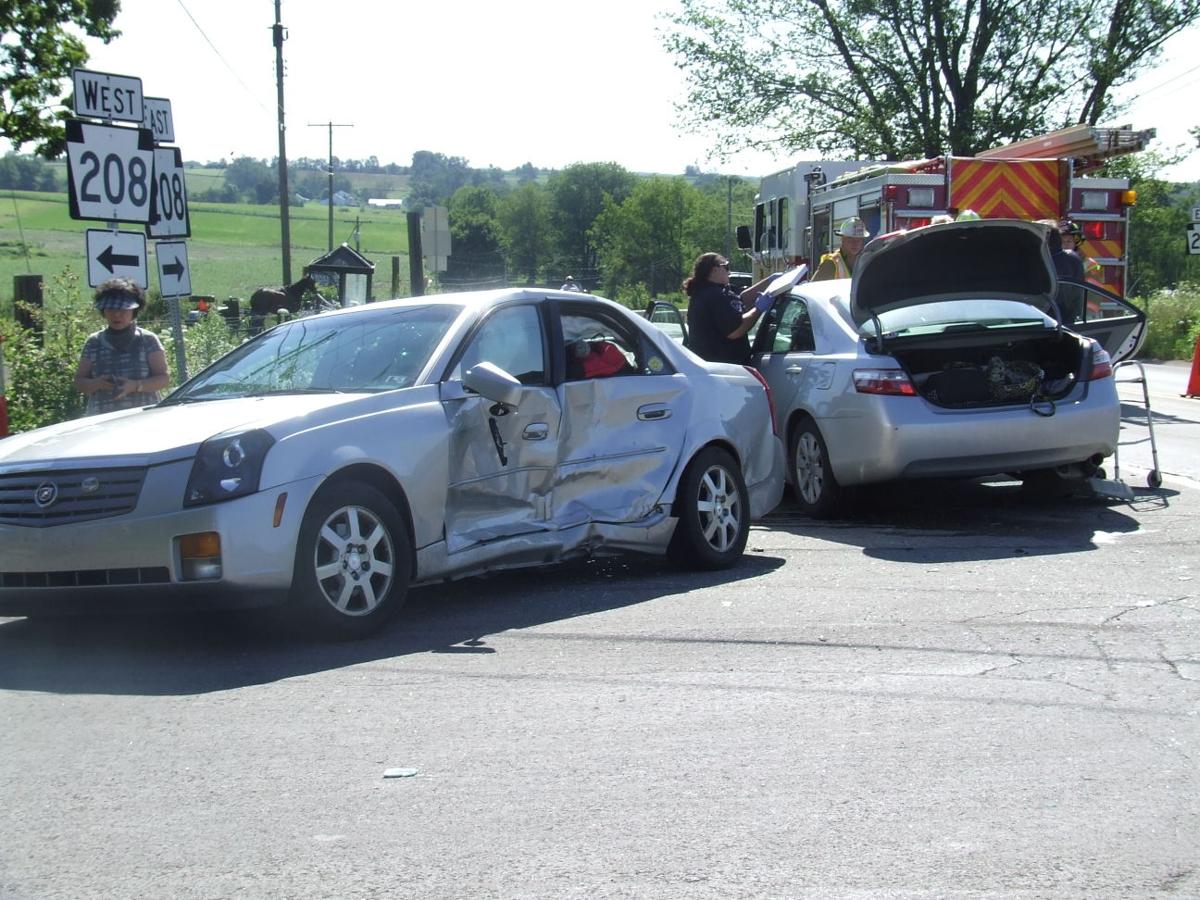 Two hurt in twocar crash at Mercer Road and Route 208 News