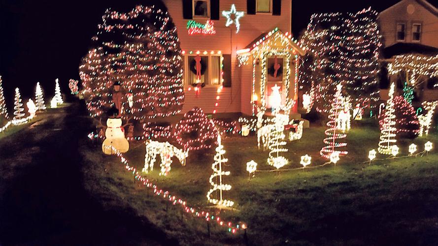 A flurry of lights is part of Edinburg Christmas house display News