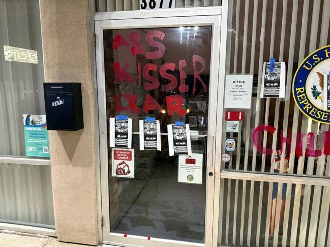 Kelly's Hermitage office vandalized | Local News | ncnewsonline.com