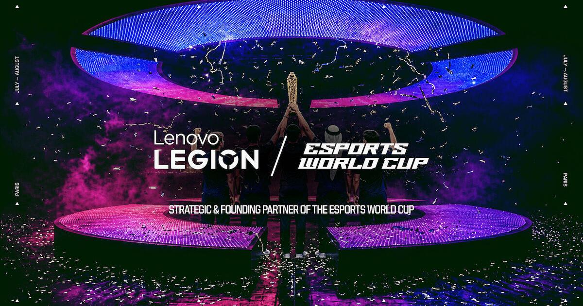 Lenovo impulsiona Esports World Cup 2026 como parceira fundadora