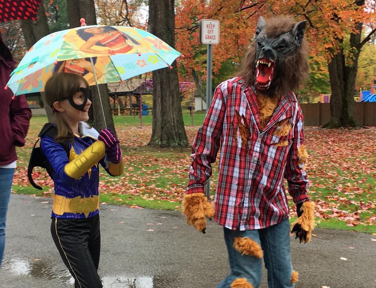 CHILLING: Weekend Halloween events dampened by cold, rain 