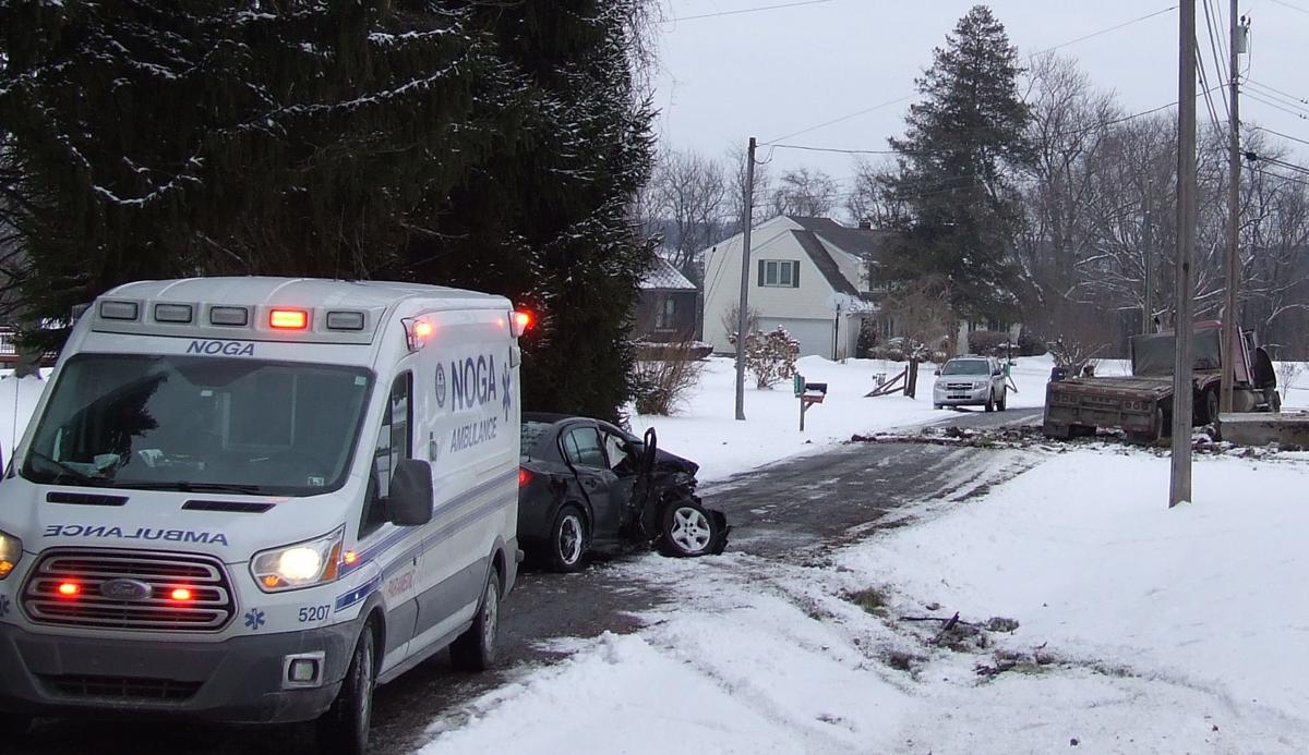 VIDEO Car, truck collide in Hickory News