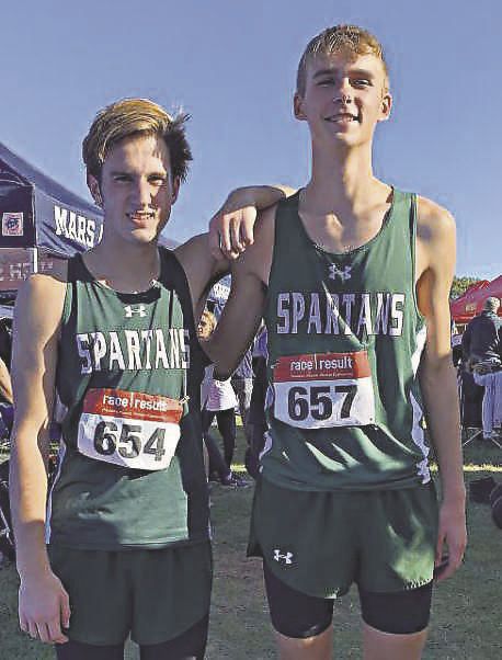 Laurel's Andrew Daugherty and Bryce Patterson