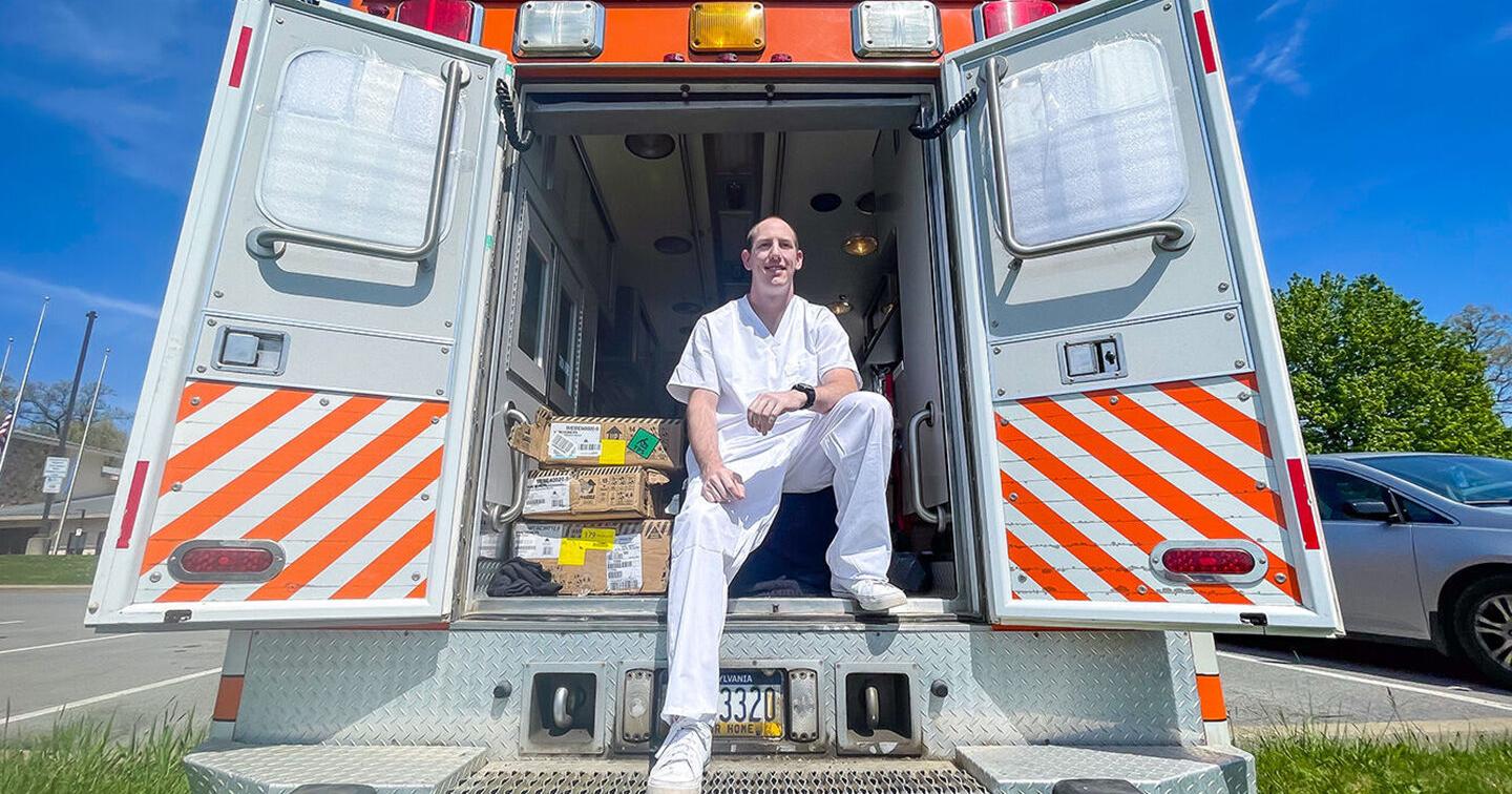 Meadville man stayed in ambulance near campus while pursuing nursing degree - Vimarsana News